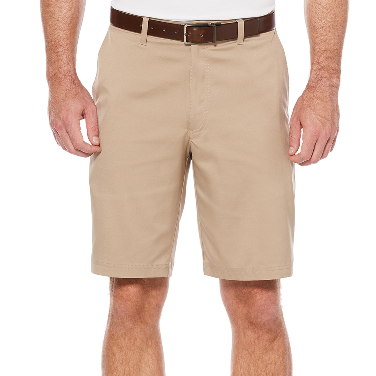 Flat Front Active Waistband Golf Short