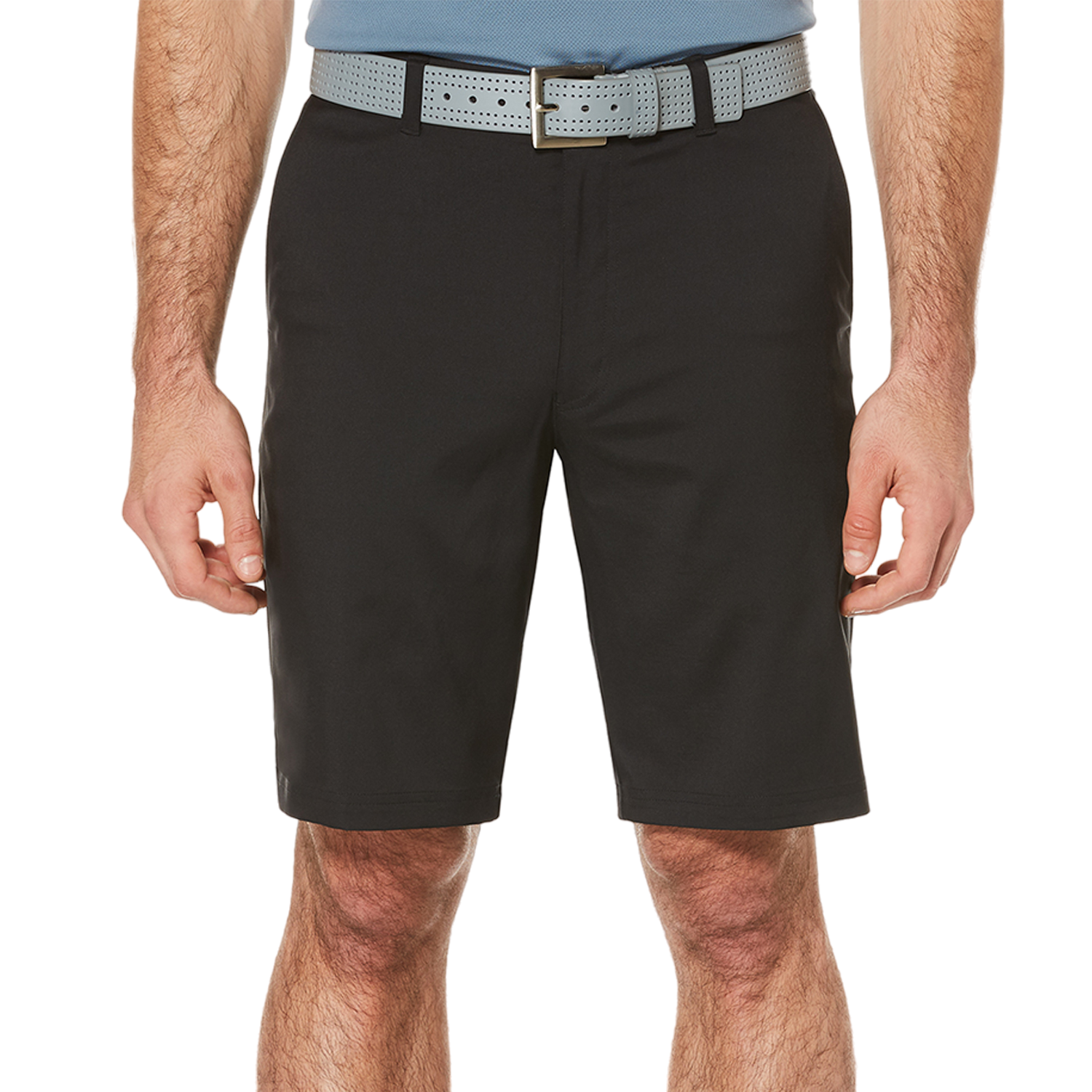 Flat Front Active Waistband Golf Short