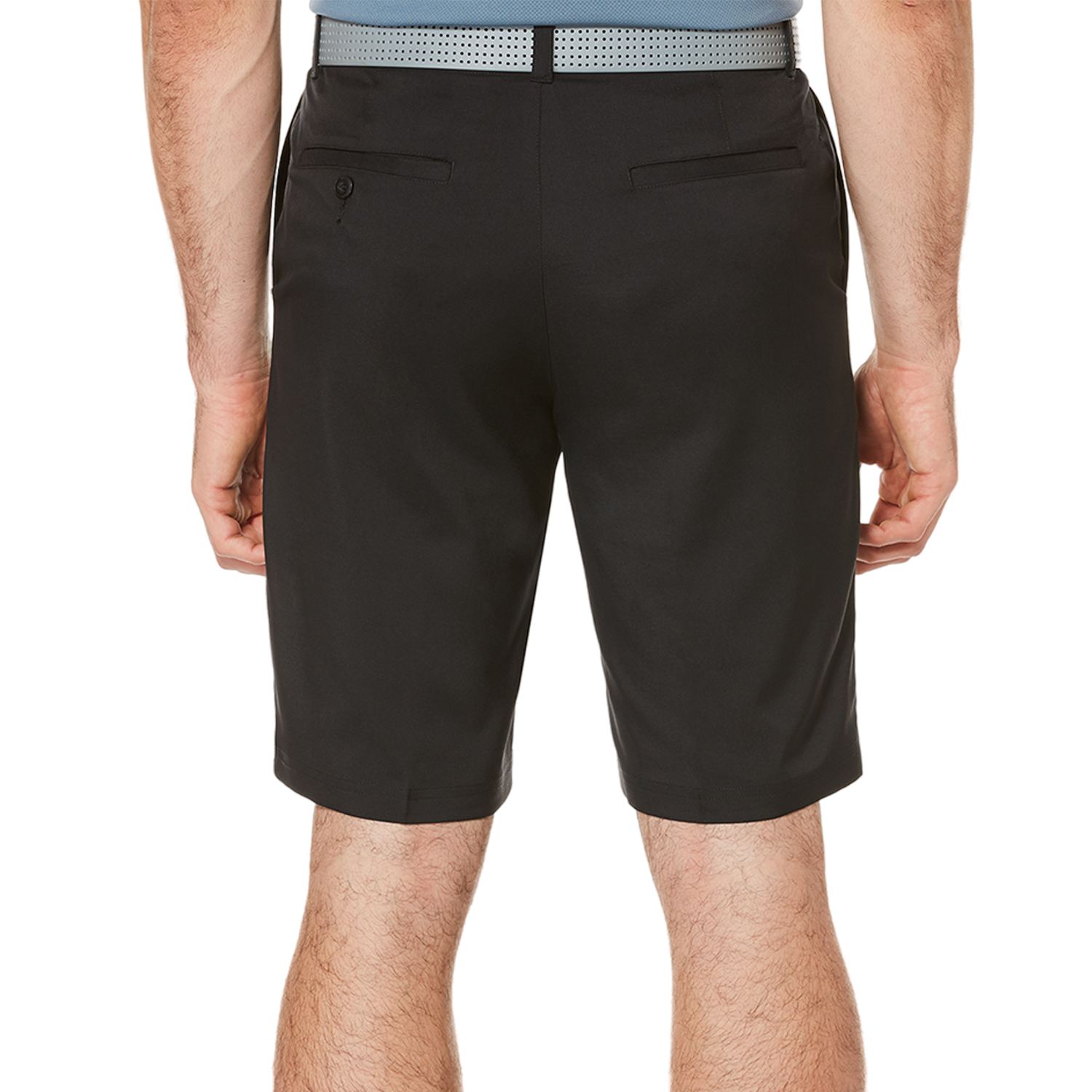 Flat Front Men's Active Waistband 9" Golf Shorts