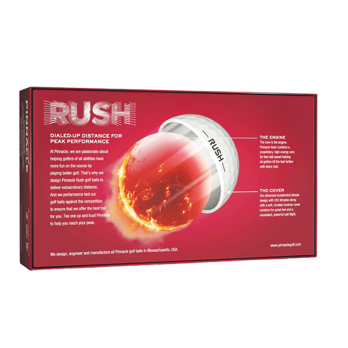 Pinnacle Rush Golf Balls 15 Pack