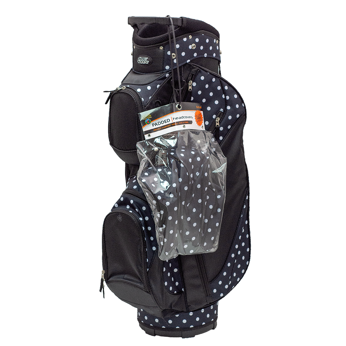 Polka Dot Cart Bag w/ Headcovers