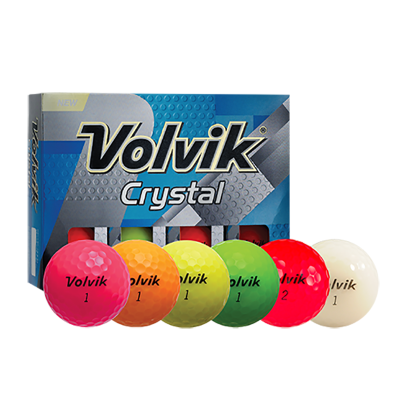 Volvik Crystal Women's Golf Balls - Assorted