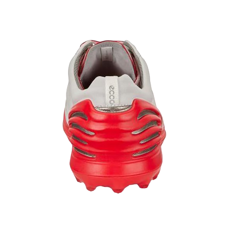 ECCO Cage Pro Men's Golf Shoe - White/Red