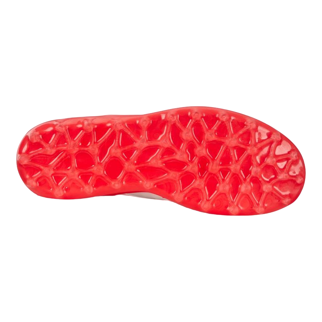 ECCO Cage Pro Men's Golf Shoe - White/Red