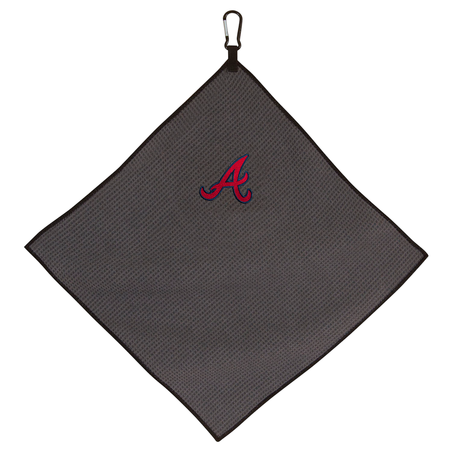 Team Effort Atlanta Braves 15" x 15" Grey Microfiber Towel