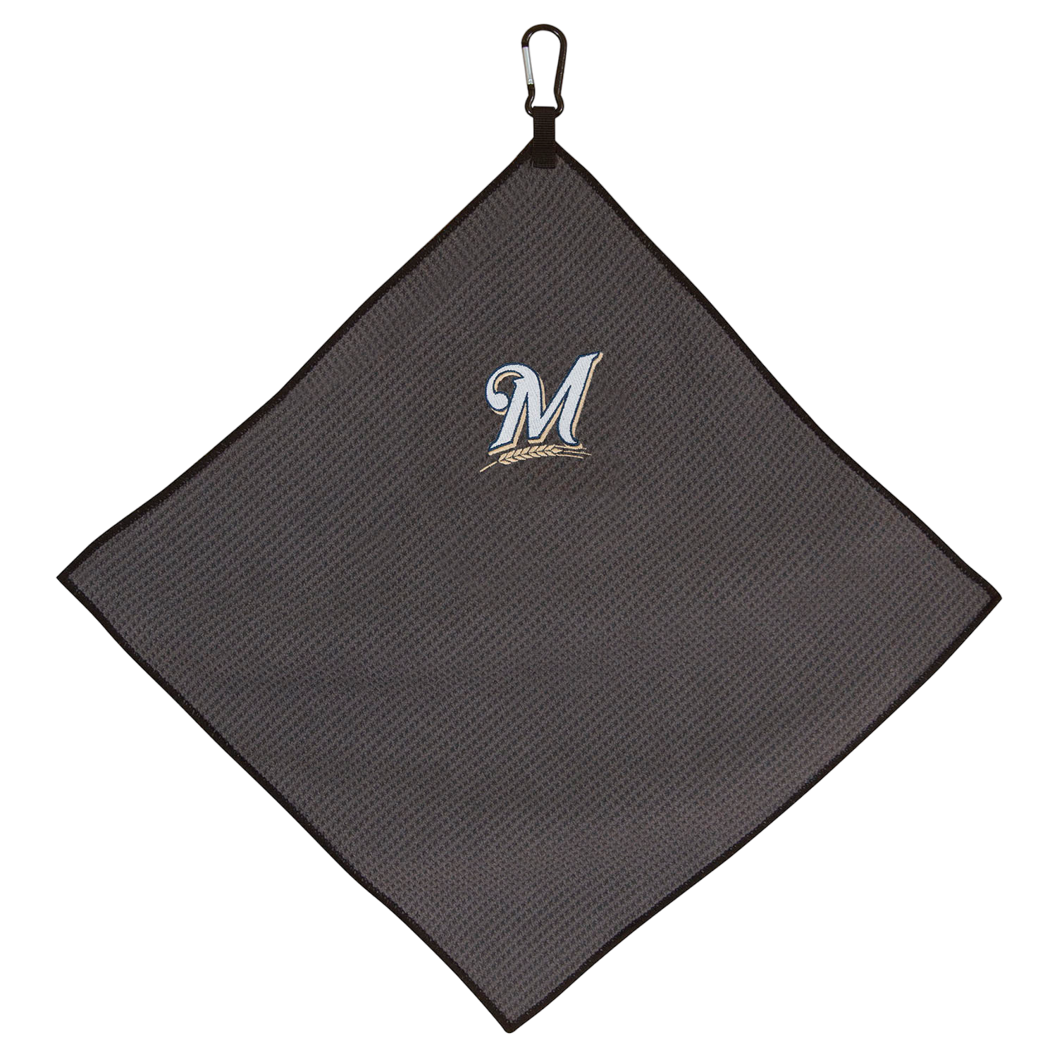 Team Effort Milwaukee Brewers 15" x 15" Grey Microfiber Towel