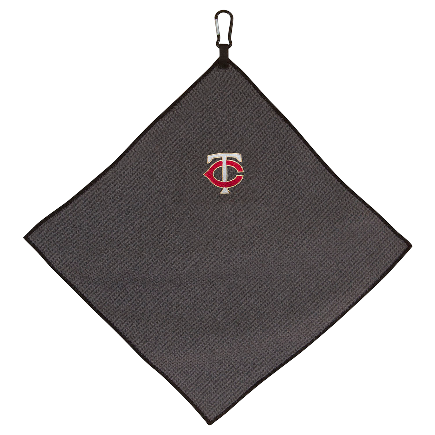 Team Effort Minnesota Twins 15" x 15" Grey Microfiber Towel