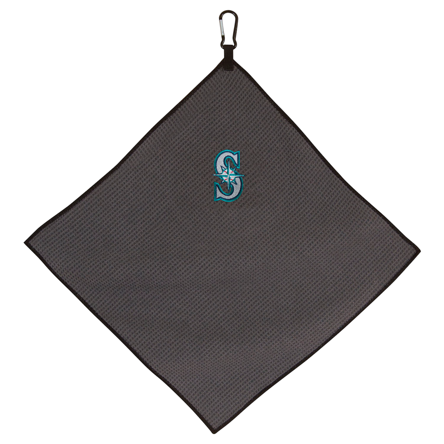 Team Effort Seattle Mariners 15" x 15" Grey Microfiber Towel