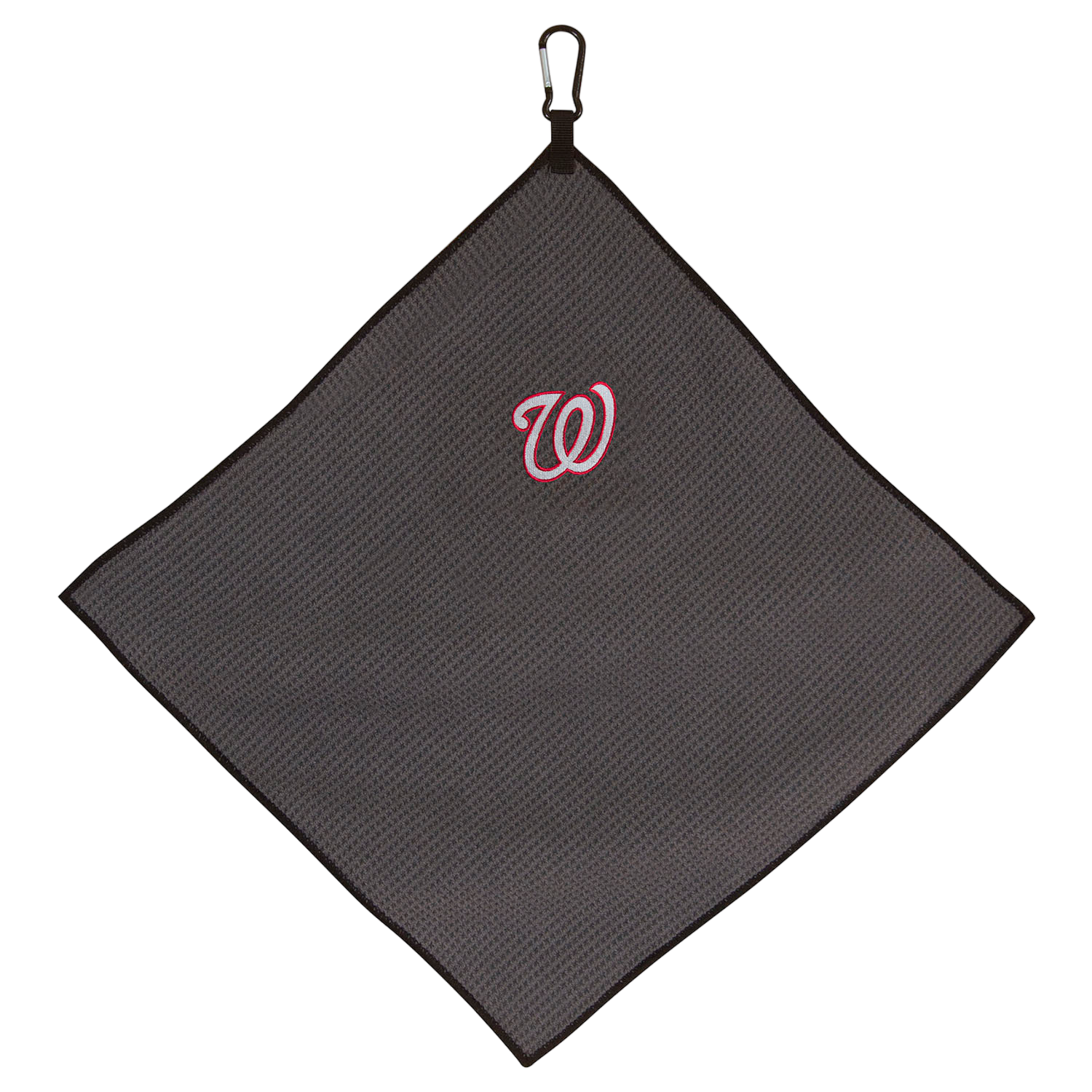 Team Effort Washington Nationals 15" x 15" Grey Microfiber Towel