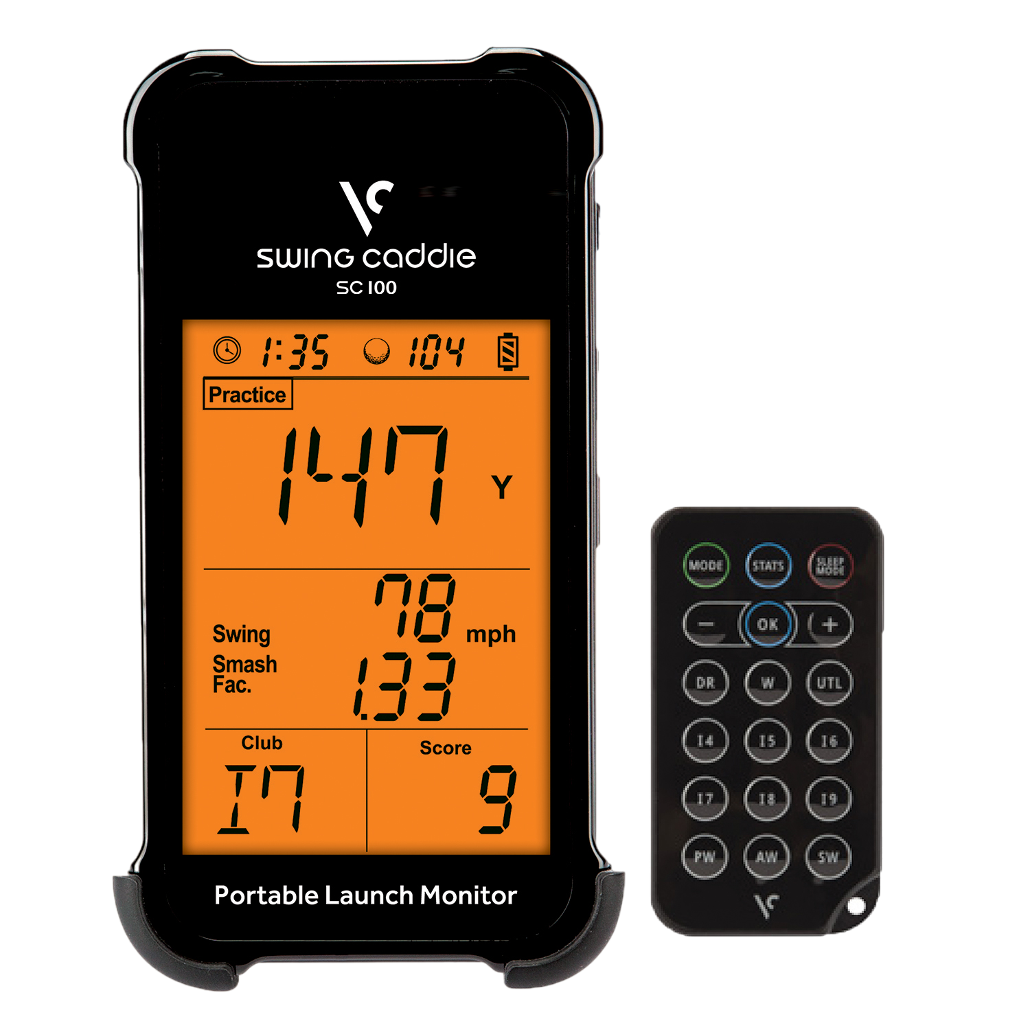 その他 SWING CADDIE Voice Caddie Golf Swing Caddie Portable Launch Monitor SC200