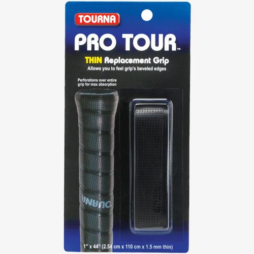Unique Sports  Tourna Pro Tour THIN Replacement Grip - Black