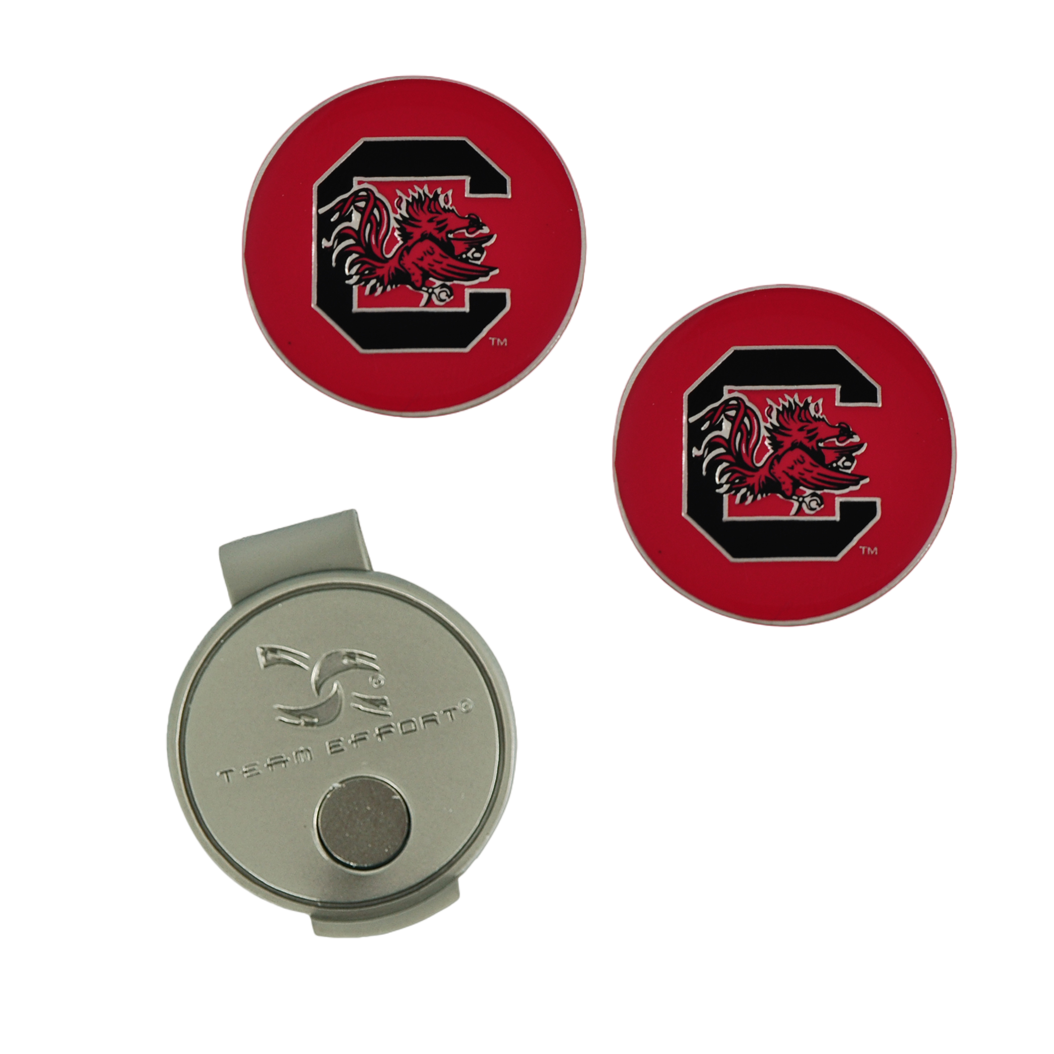 Team Effort South Carolina Gamecocks Hat Clip