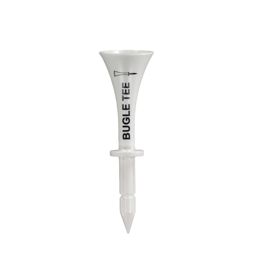 Bugle Tee 2-3/4" White Tee
