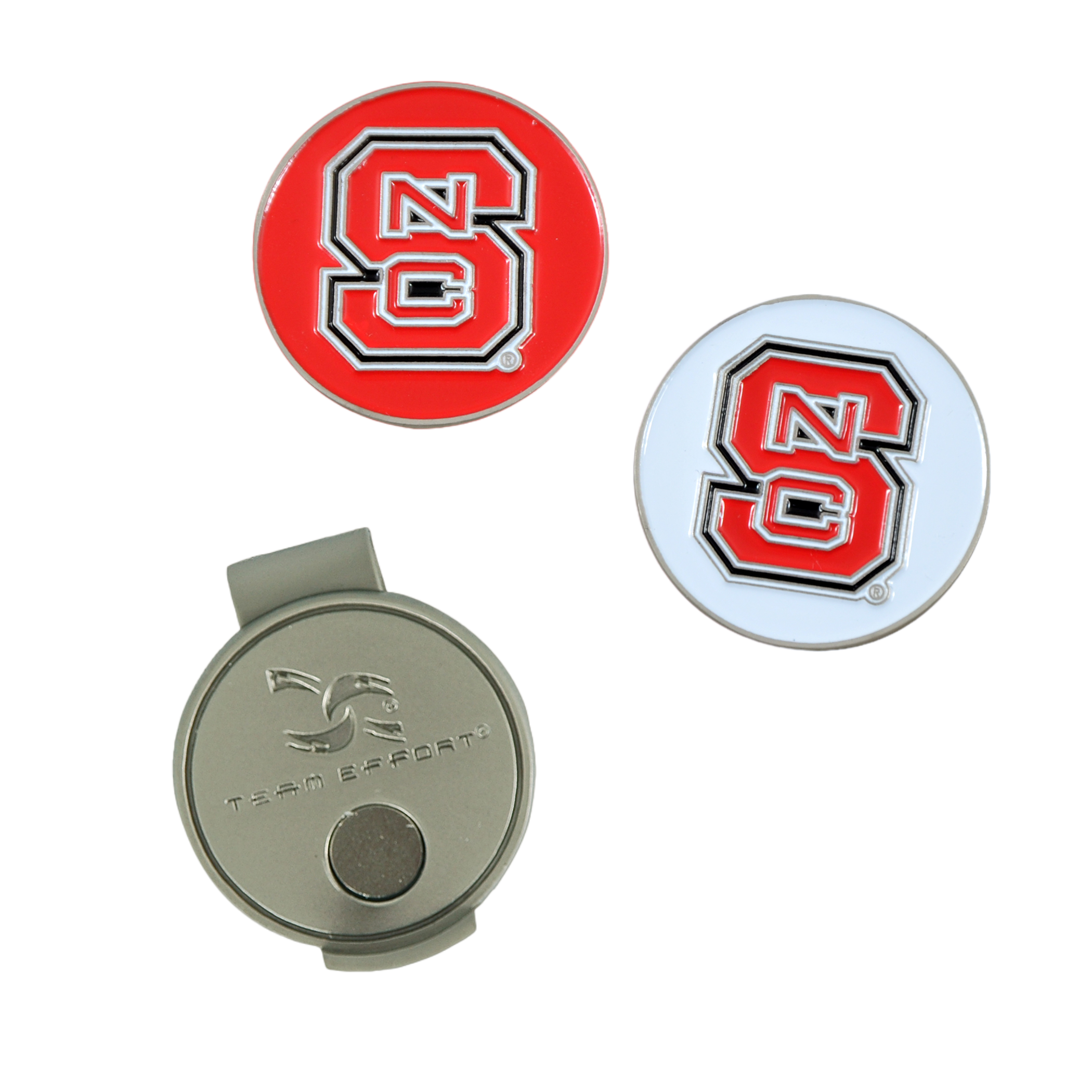 Team Effort NC State Wolfpack Hat Clip