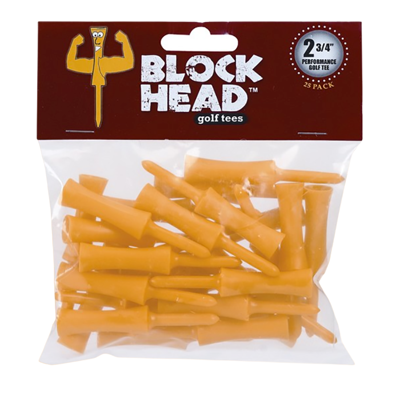 Block Head 2-3/4" Tees