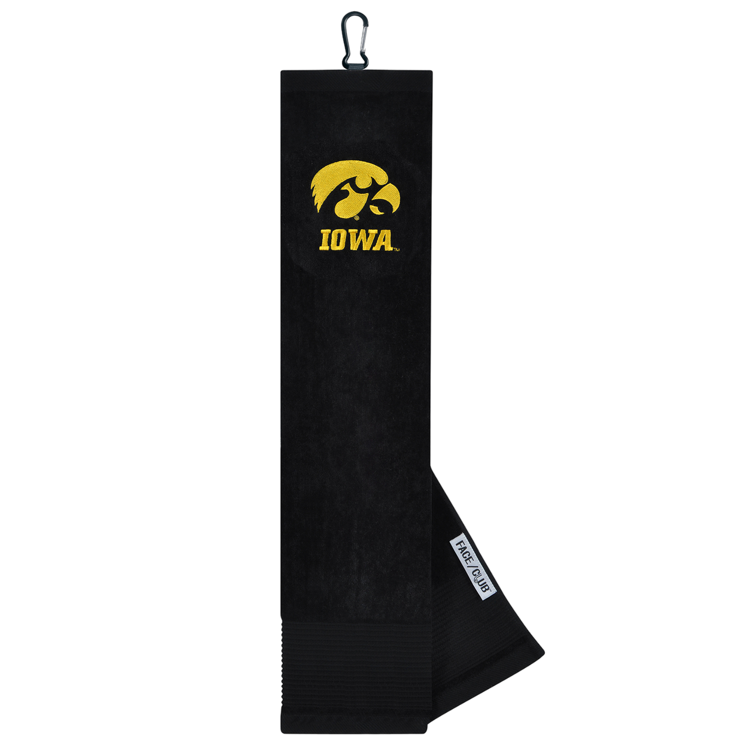 Team Effort Iowa Hawkeyes Tri-Fold Towel