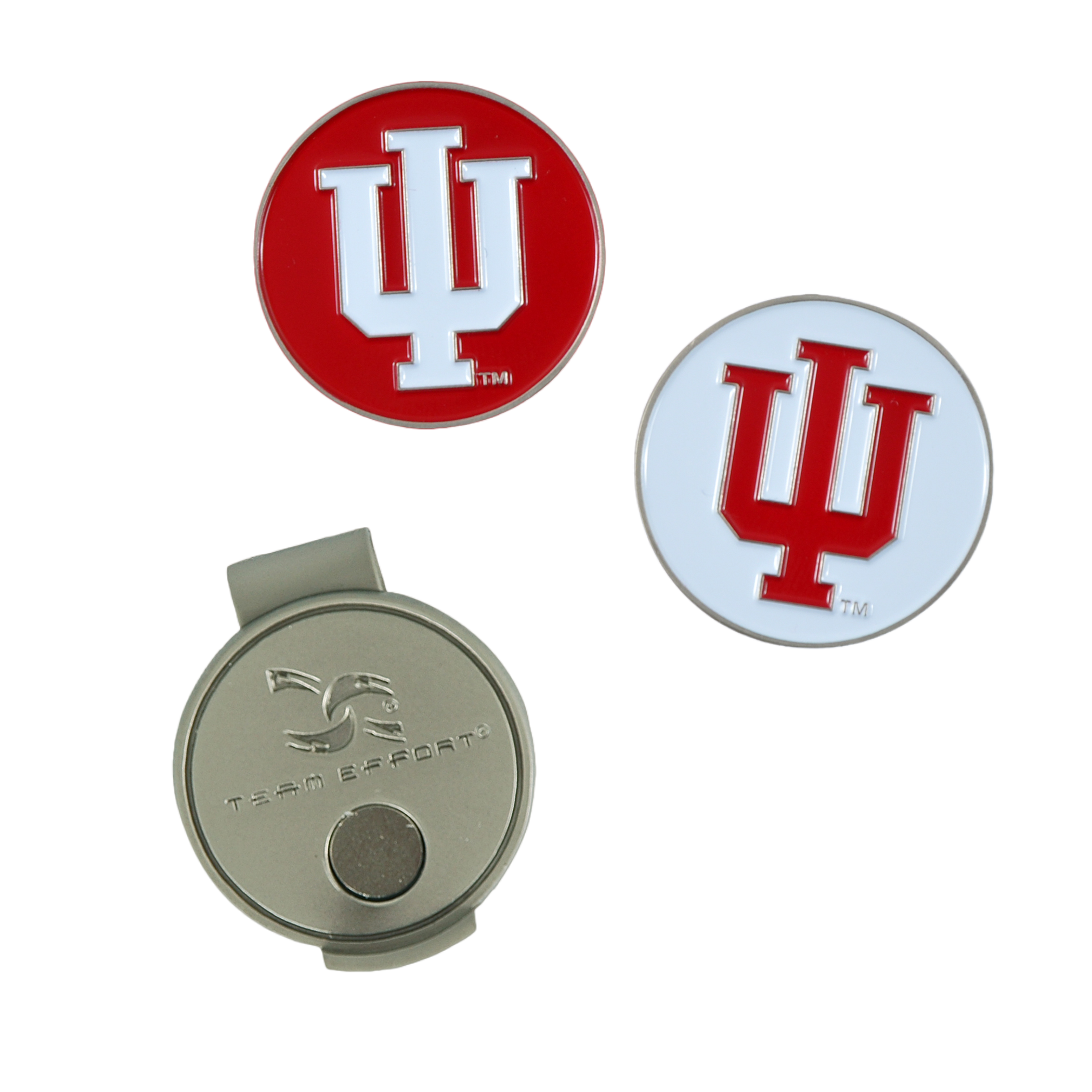Team Effort Indiana HoosiersHat Clip