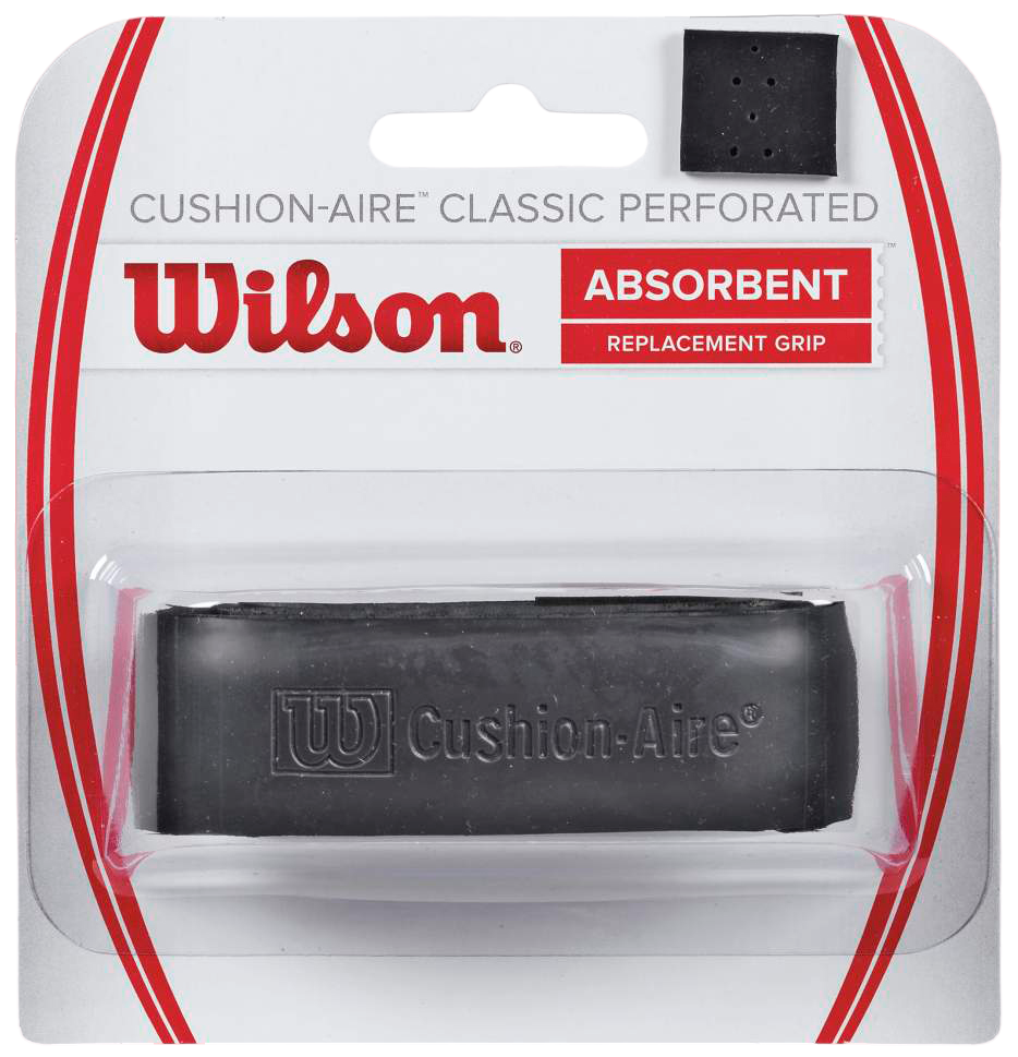 Wilson Cushion-Aire Classic Perforated Replacement Grip - Black