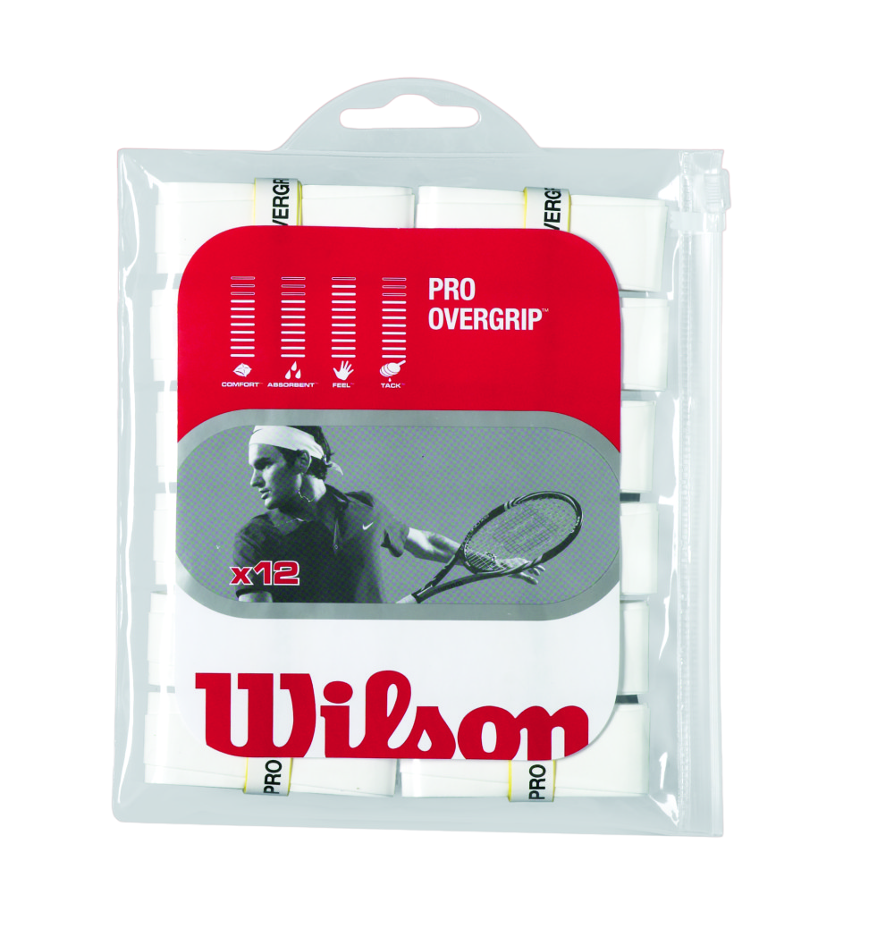 Wilson Pro Overgrip 12 Pack - White