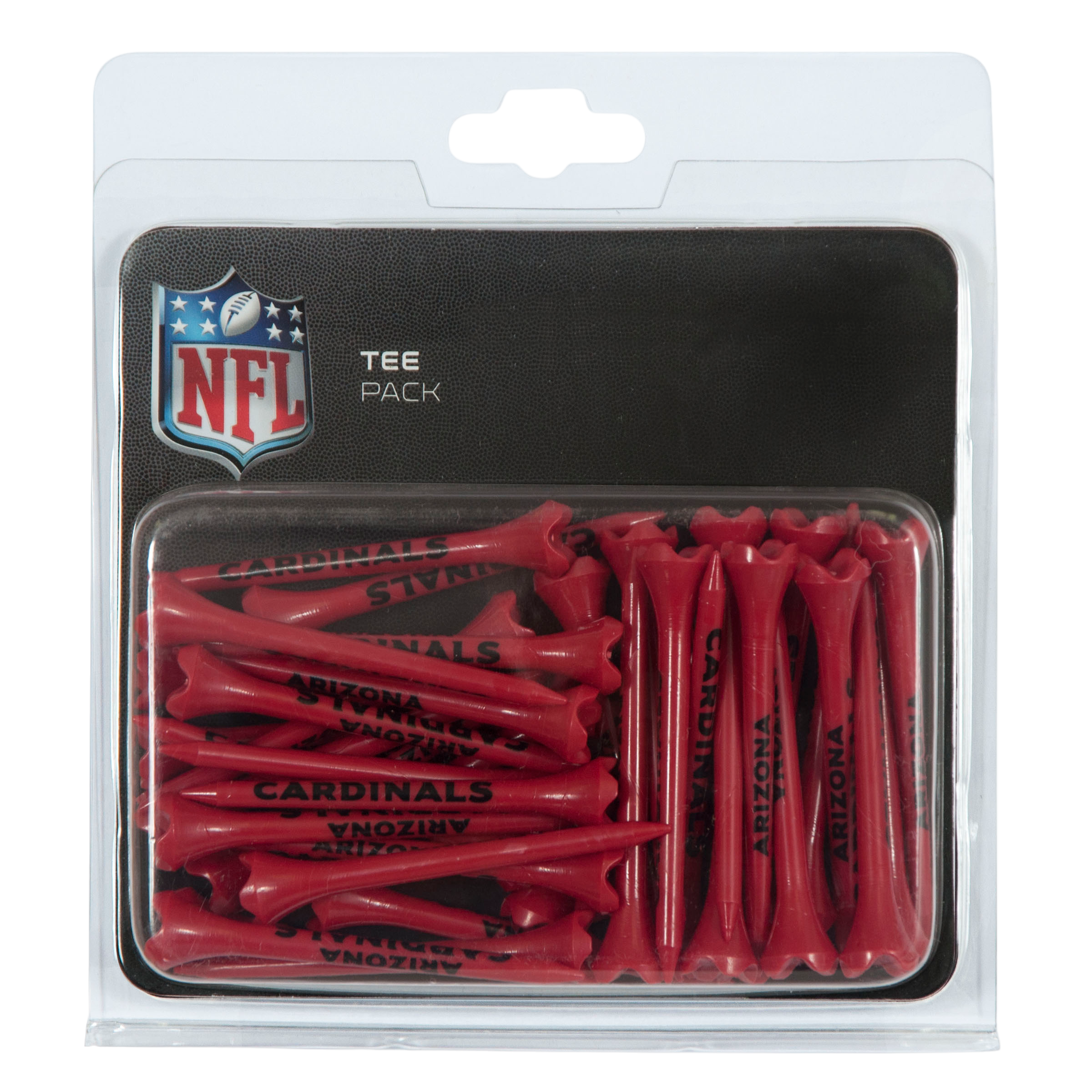 Arizona Cardinals 2-3/4" Tee 40-Pack