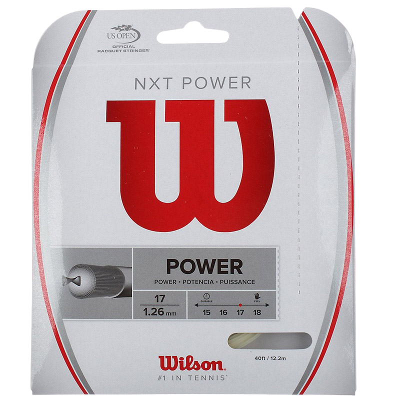Wilson NXT Power 17 Gauge String- Natural