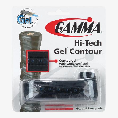 Gamma Hi Tech Gel Contour Grip - Black