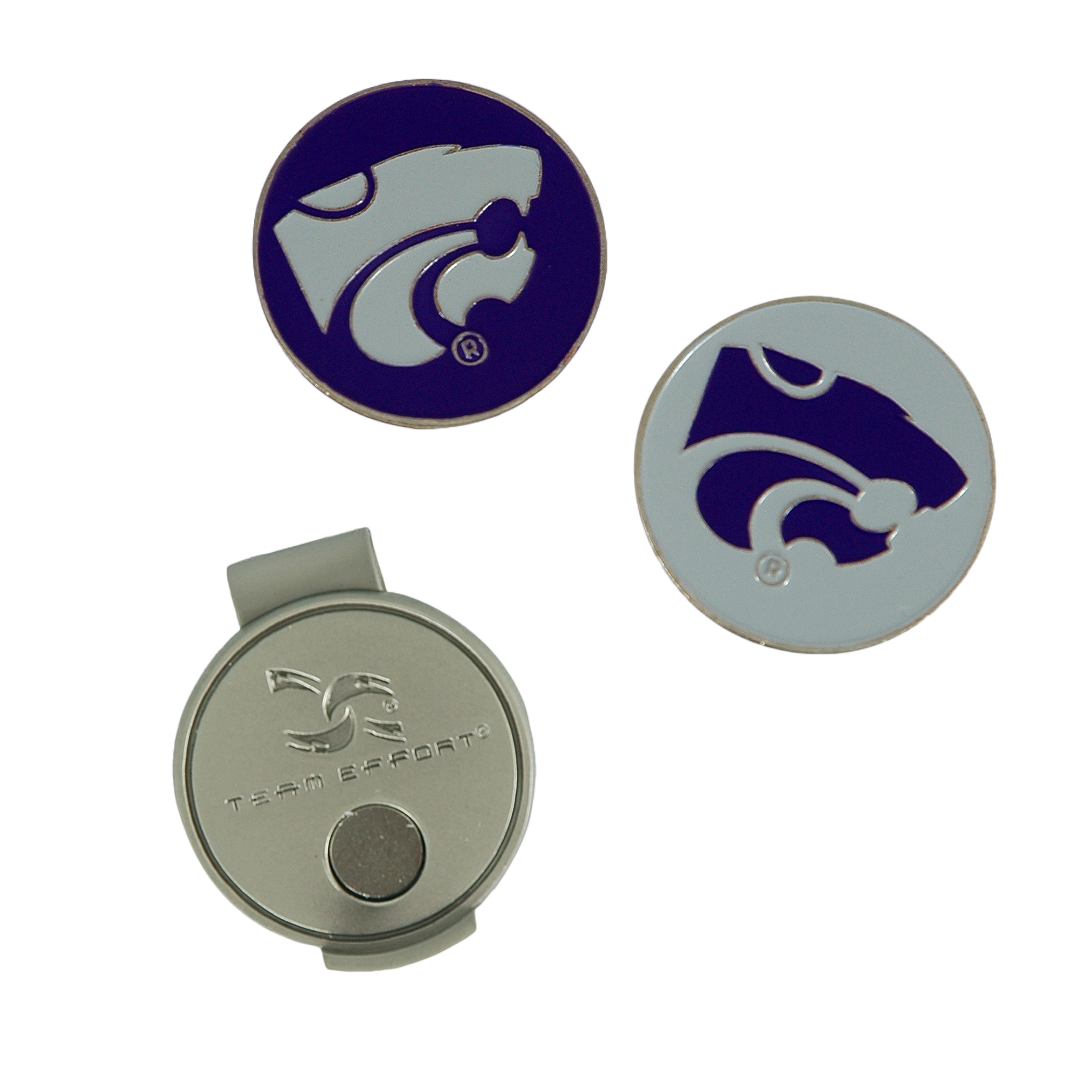 Team Effort Kansas State Wildcats Hat Clip