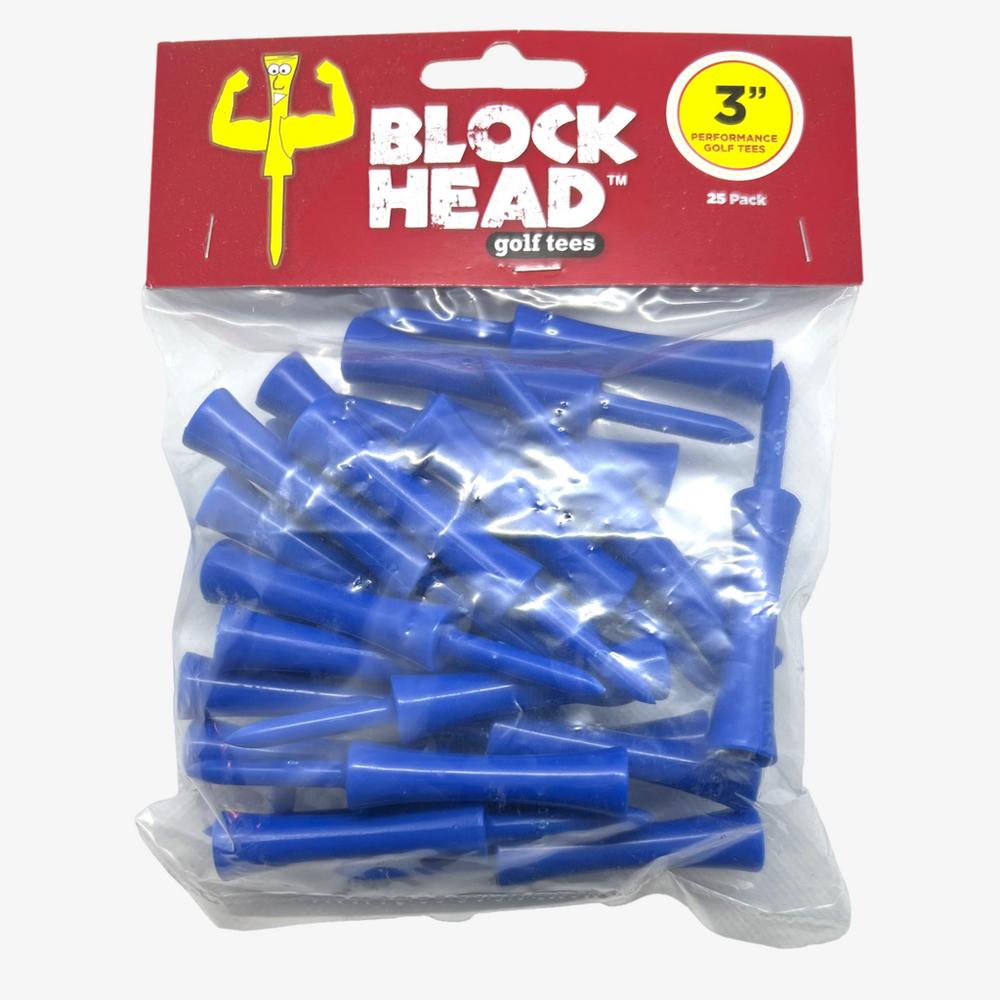 Block Head 3" Tees 25-Pack