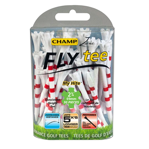 Champ Zarma FLY tee MyHite 2-3/4" Tee 30 Pack