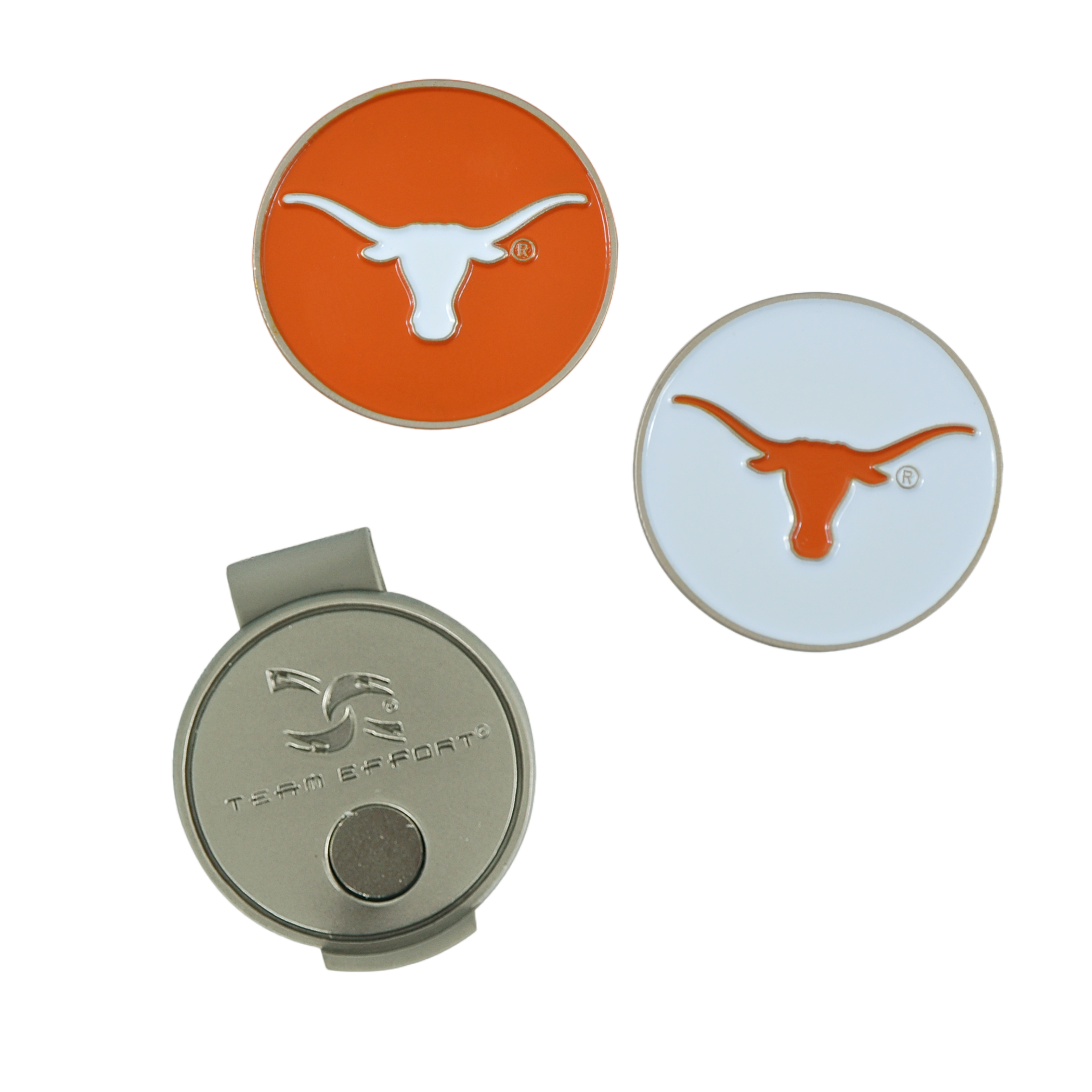 Team Effort Texas Longhorns Hat Clip