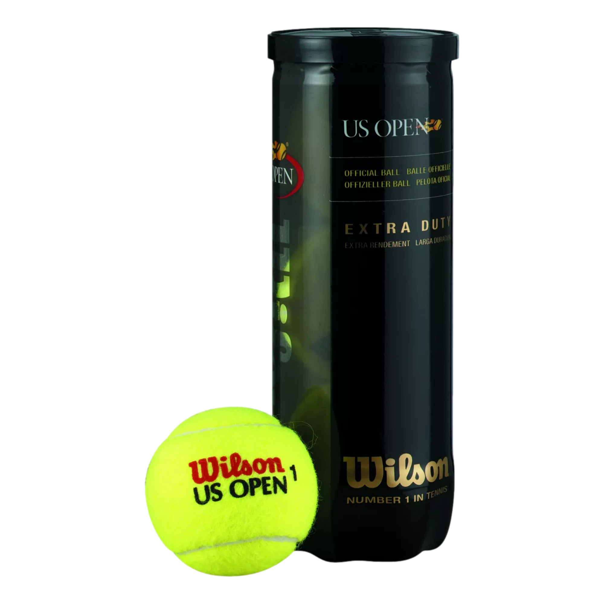 Wilson U.S. Open Tennis Balls - Extra Duty