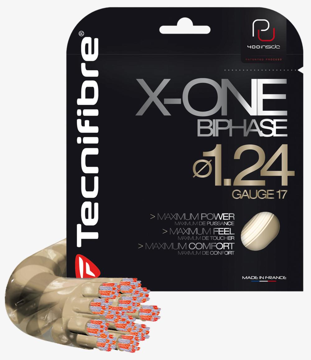 Tecnifibre X-One Biphase 16G String - Natural