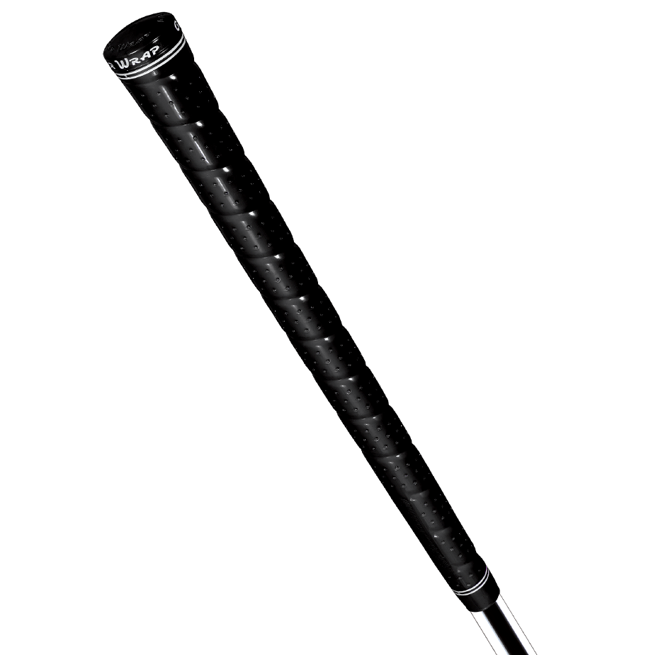 Tour Wrap 2G .58 Round Swing Grip - Black/White