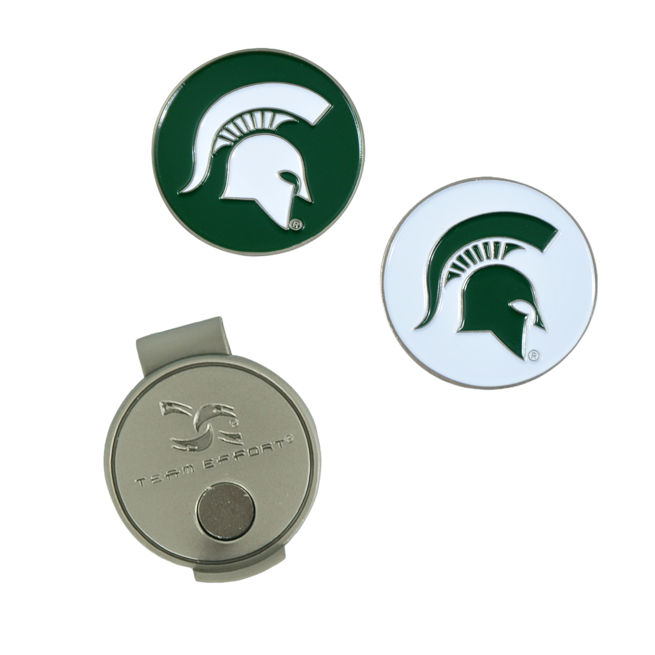 Team Effort Michigan State Spartans  Hat Clip