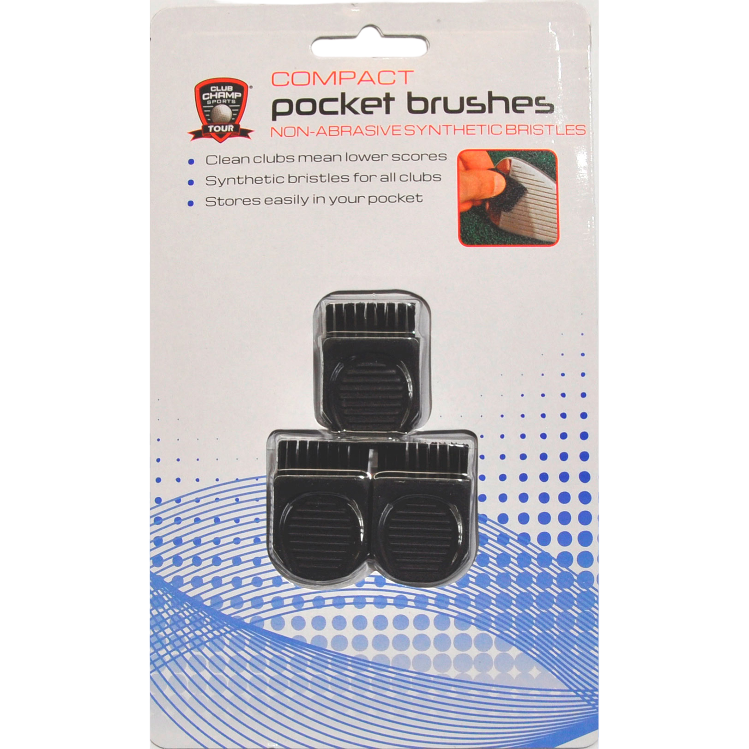 Pocket Brushes - 3 Pack