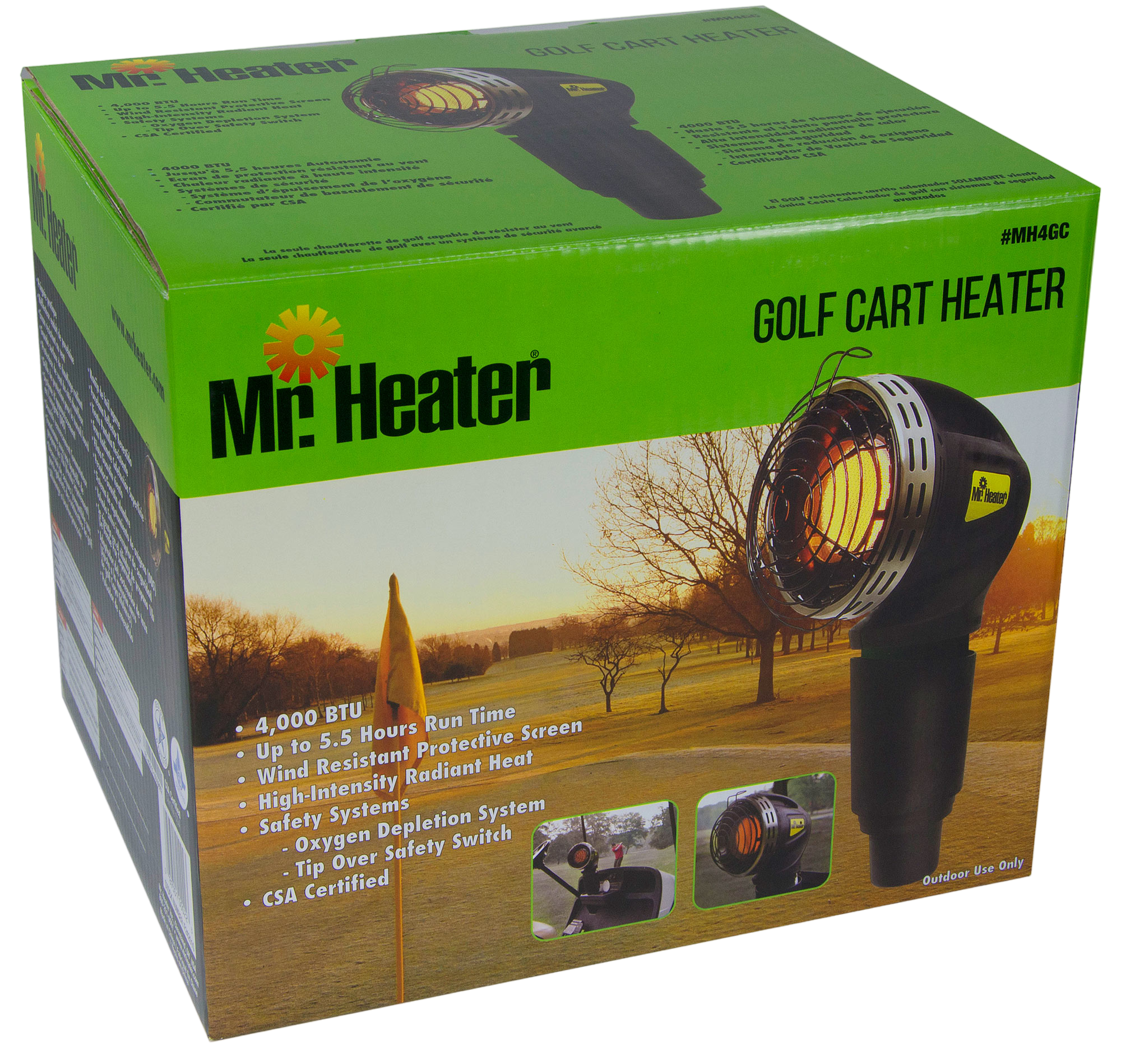 Golf Cart Mr. Heater