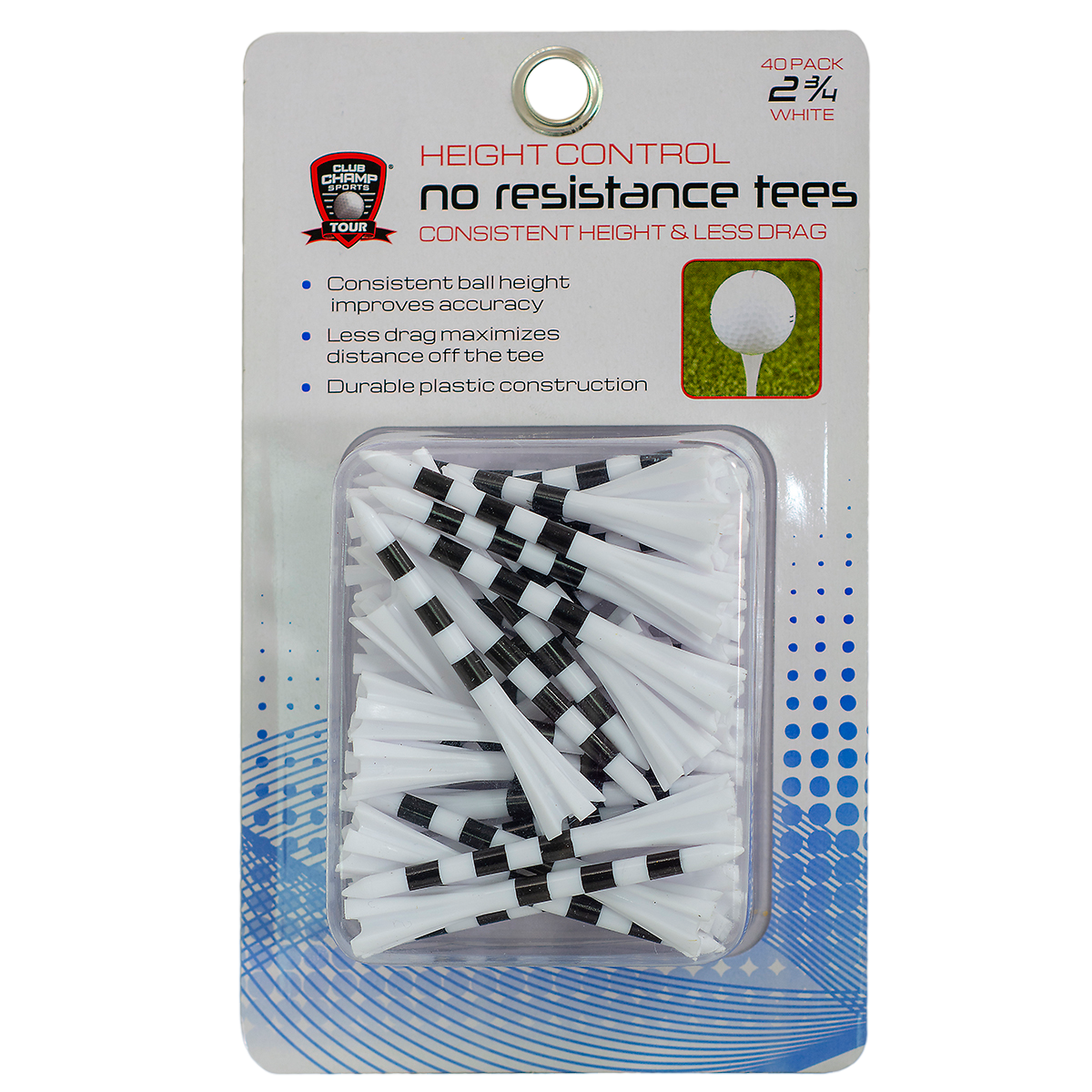 Height Control No Resistance 2-3/4" Tees 40-Pack