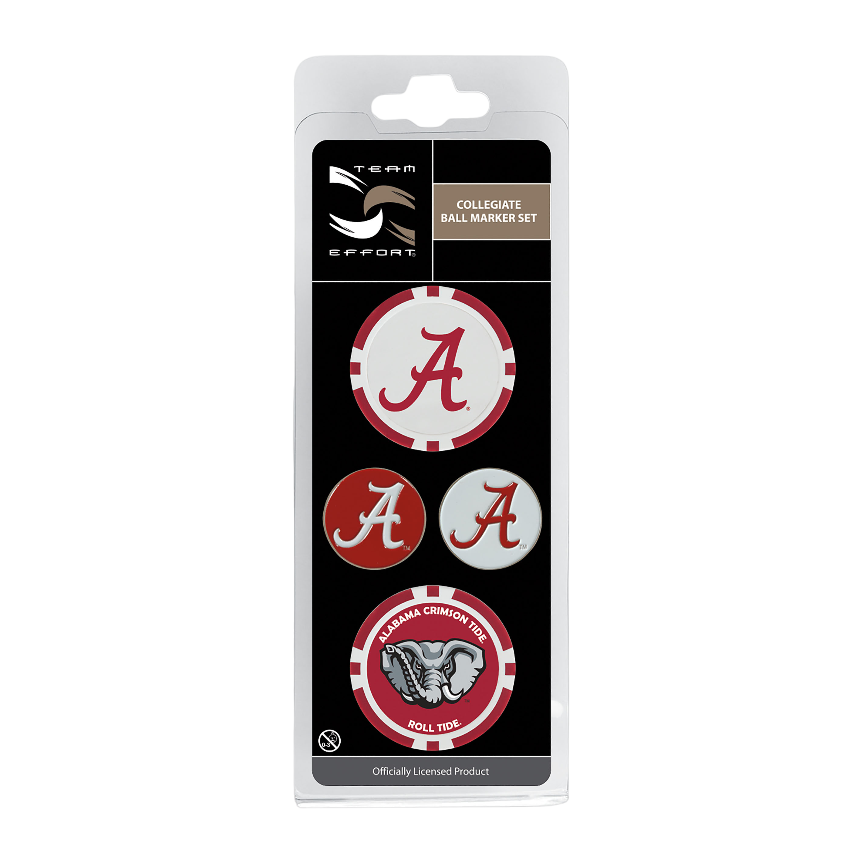 Team Effort Alabama Ball Marker Set