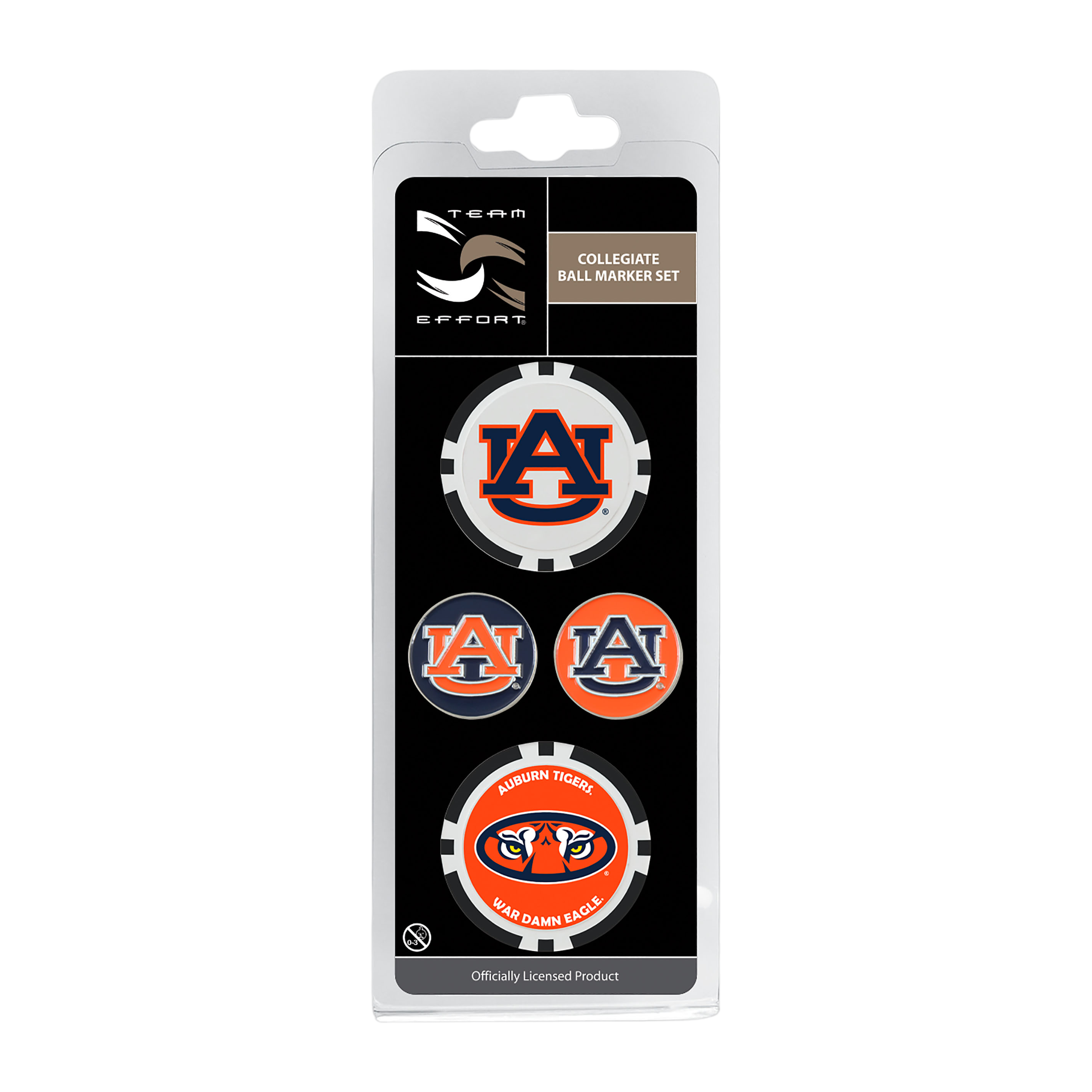 Team Effort Auburn Ball Marker Set