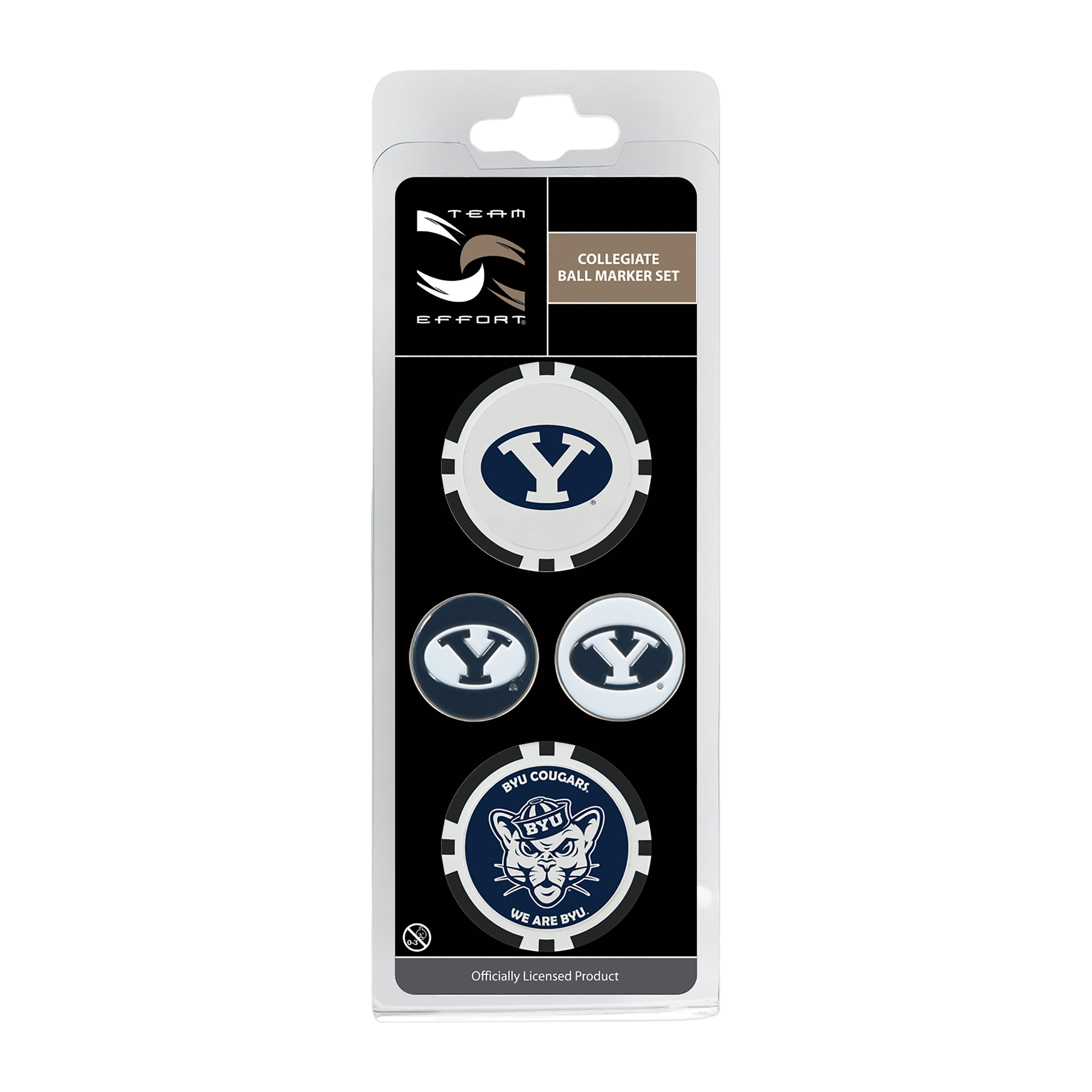 Team Effort BYU Ball Marker
