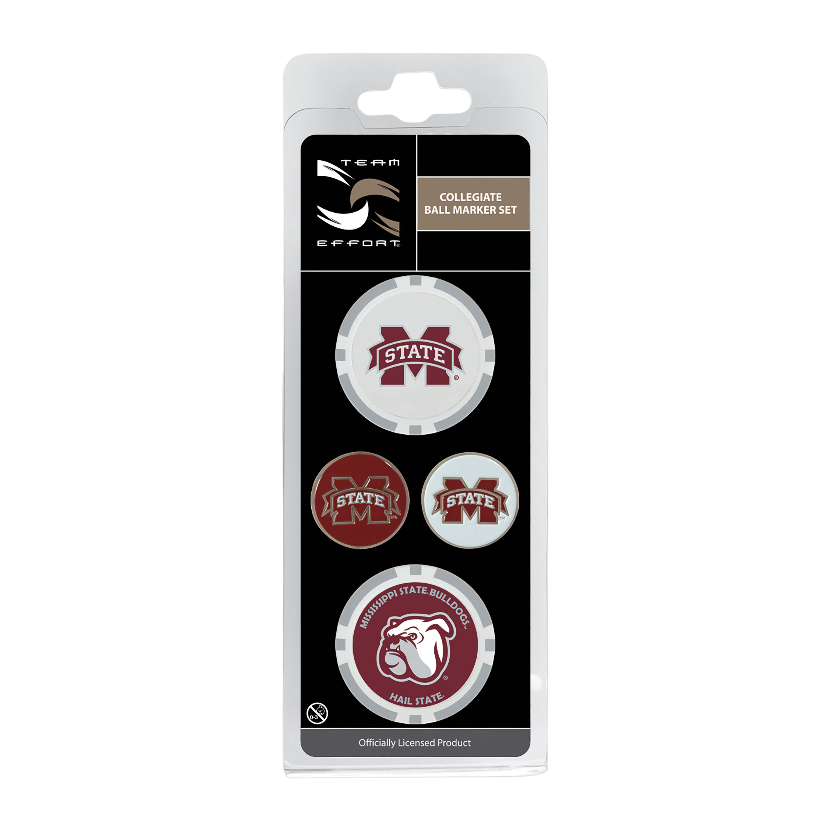 Team Effort Mississippi State Ball Marker