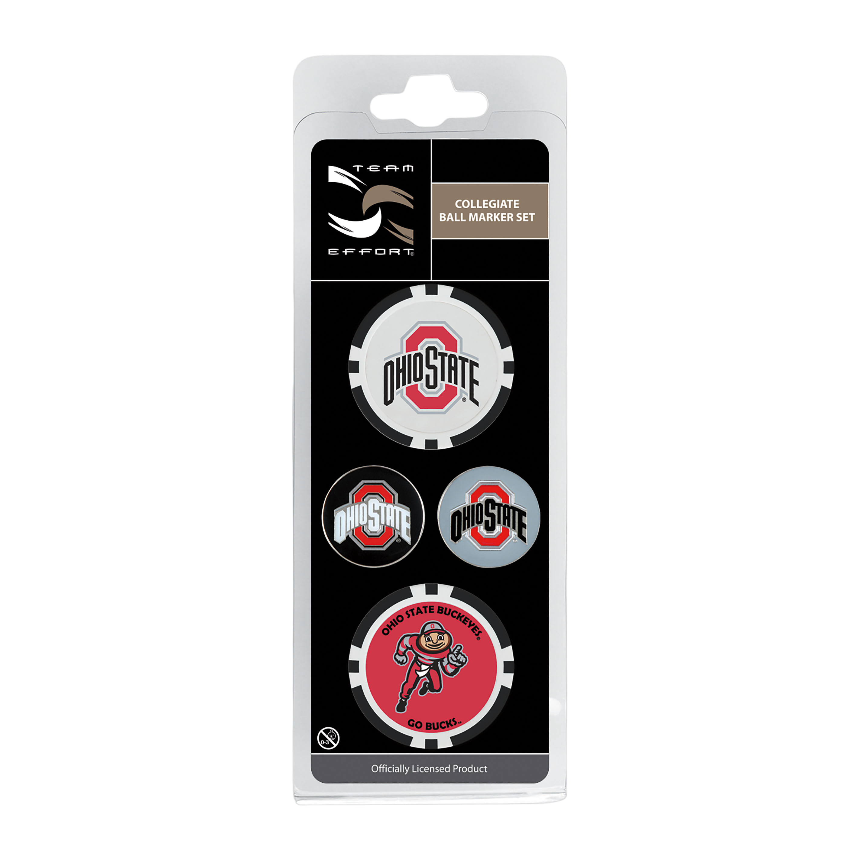 Team Effort Ohio State Ball Marker