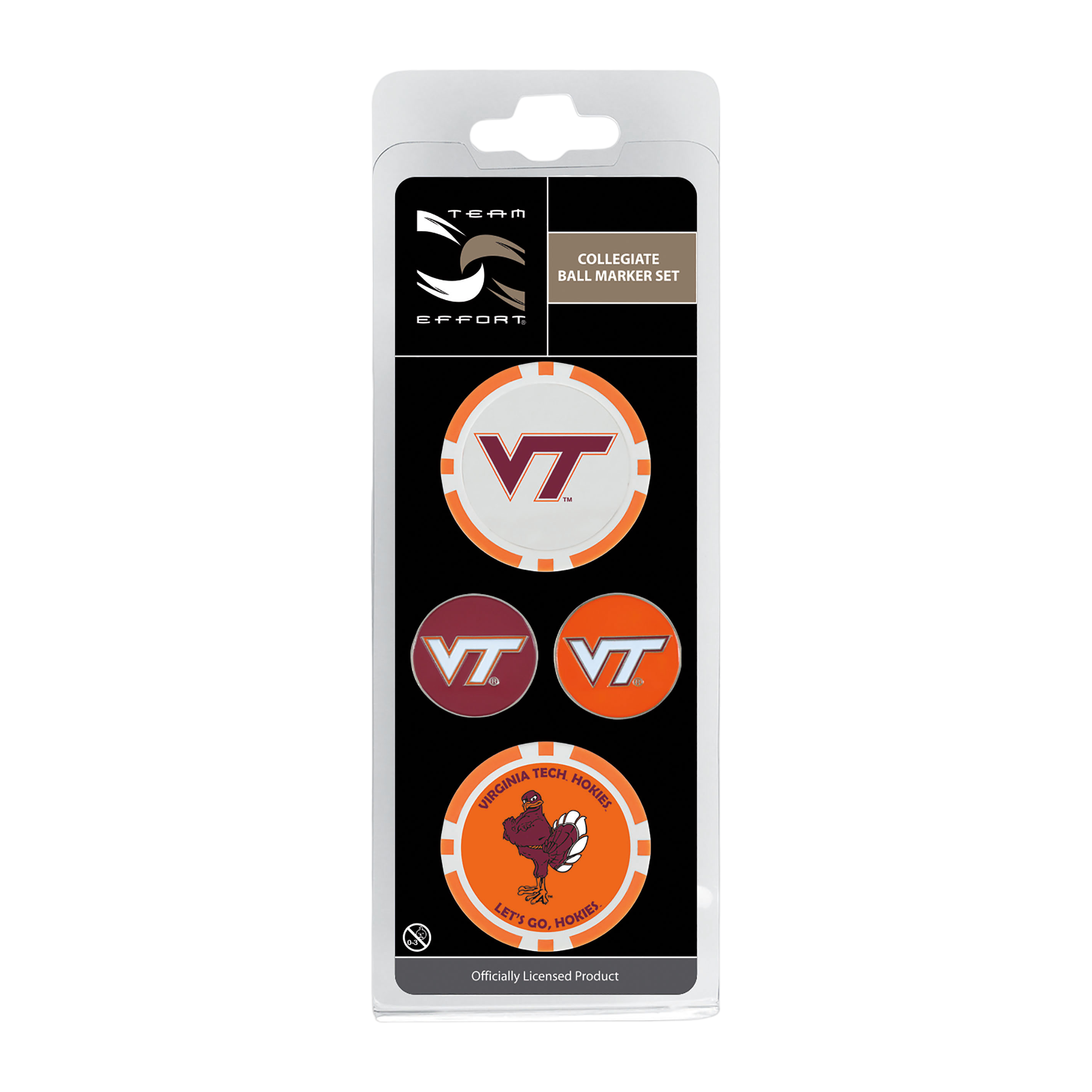Team Effort Boise State Ball Marker