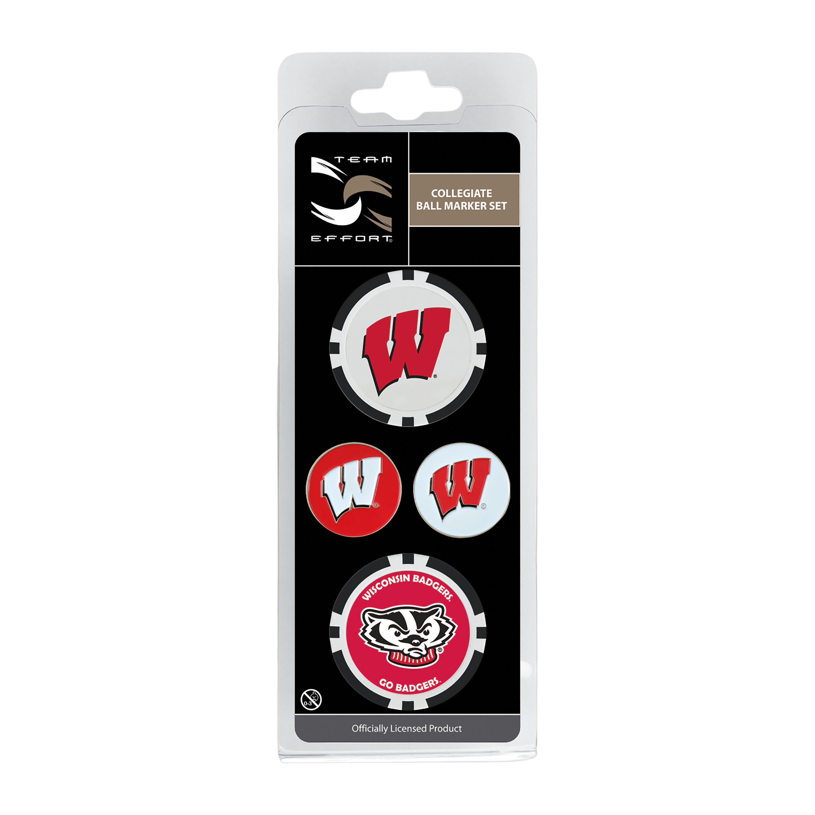 Team Effort Wisconsin Ball Marker