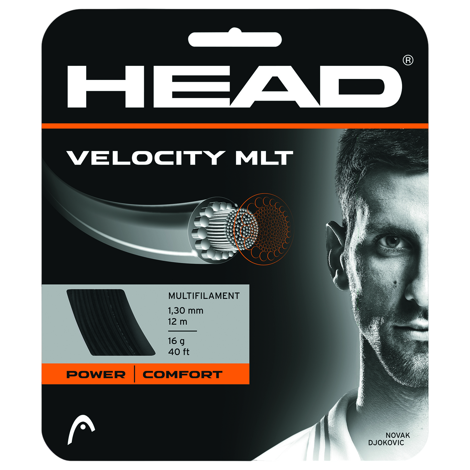 Head VELOCITY MLT 16 Gauge String - Natural