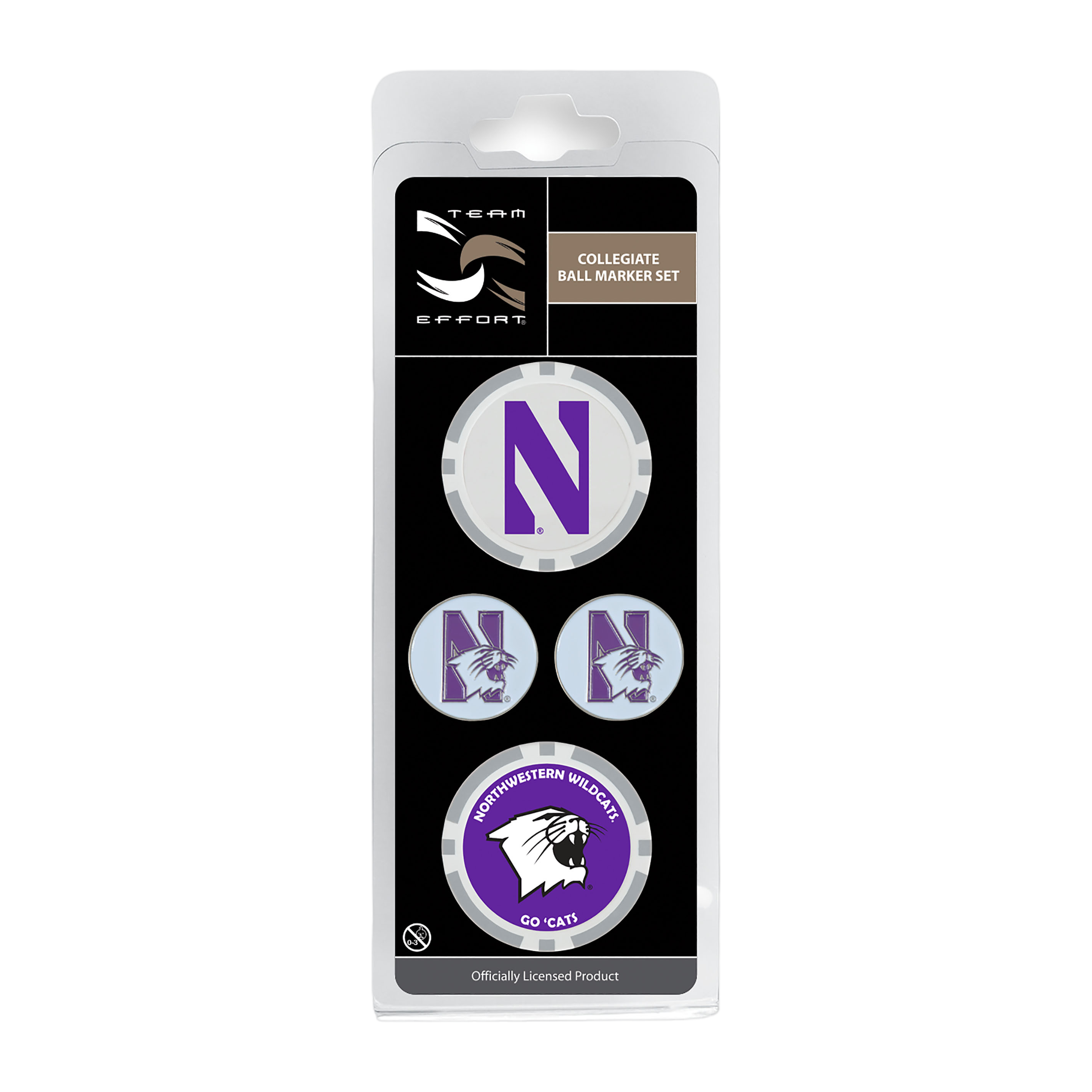 Team Effort Northwestern Ball Marker