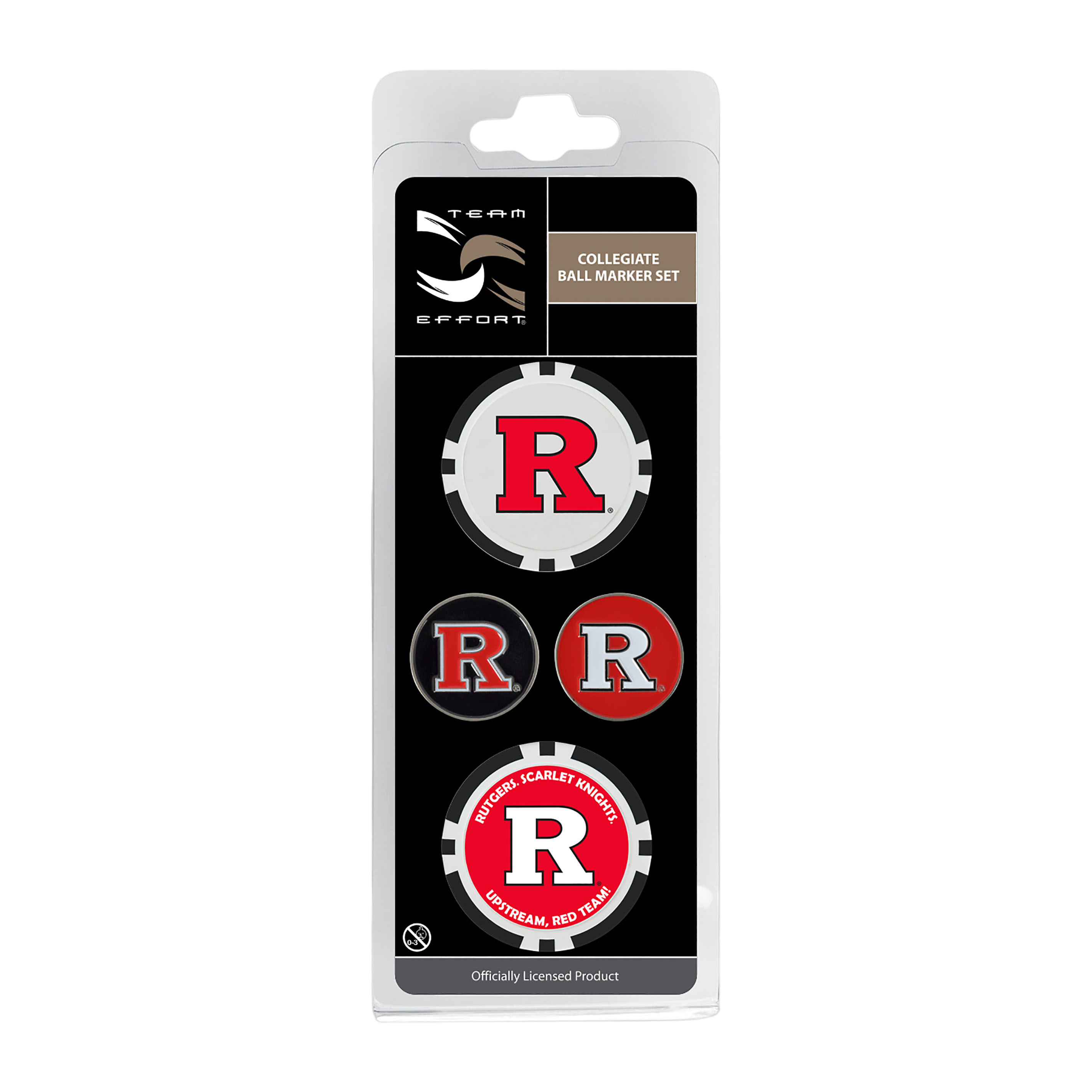 Team Effort Rutgers Ball Marker
