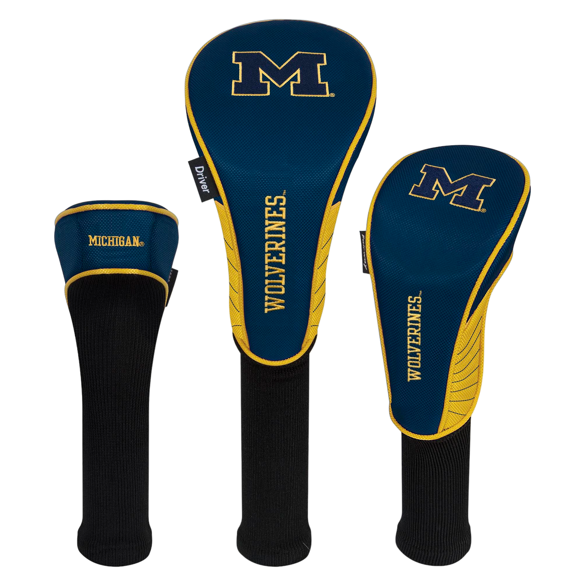 Michigan Wolverines Headcover Set of 3
