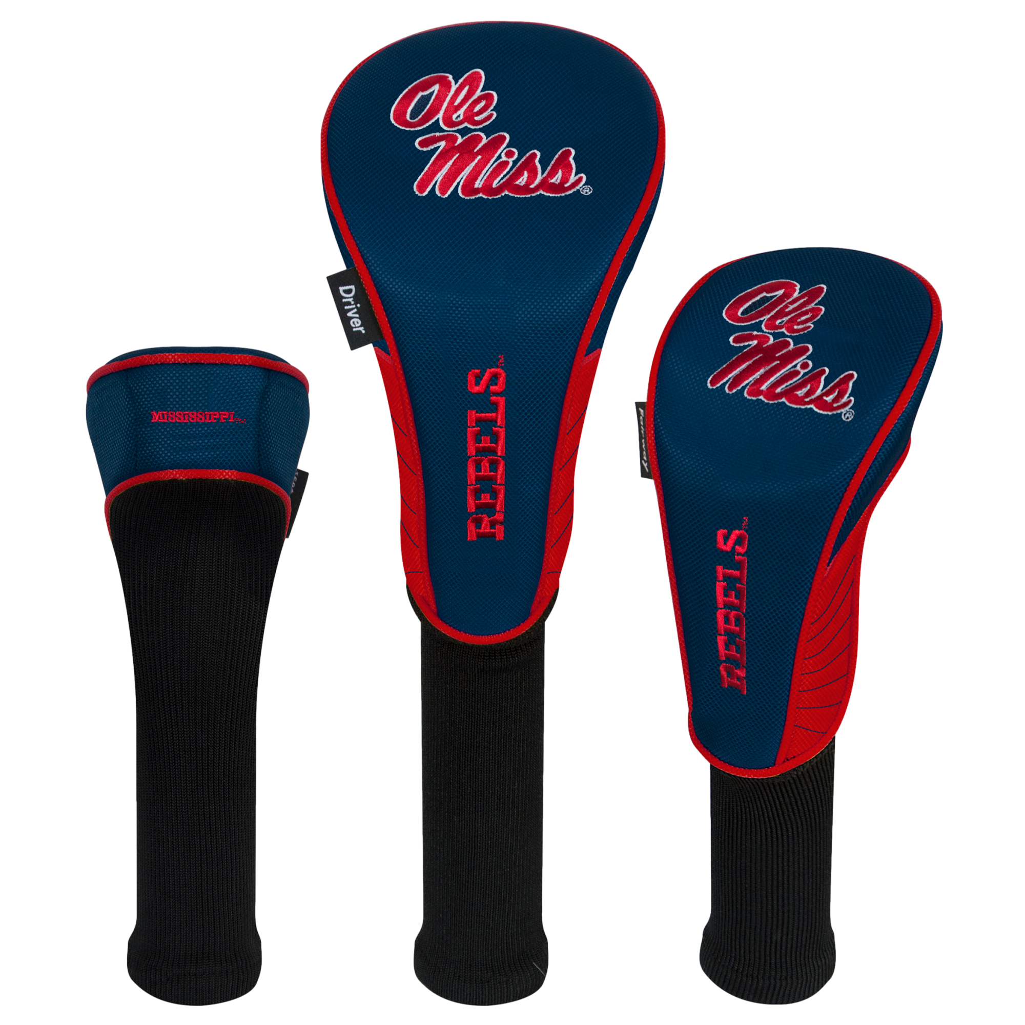 Ole Miss Rebels Headcover Set of 3