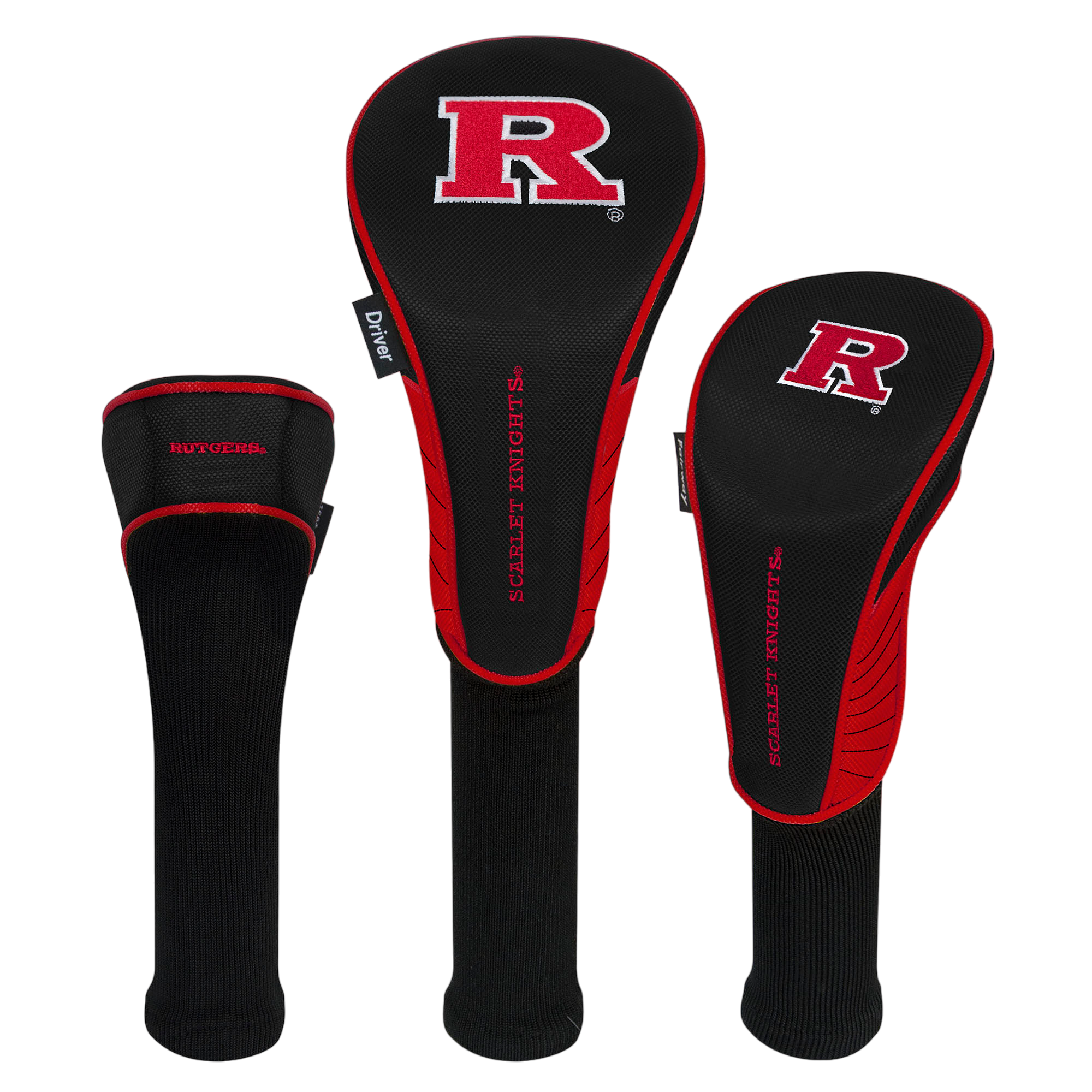 Rutgers Scarlet Knights Headcover Set of 3